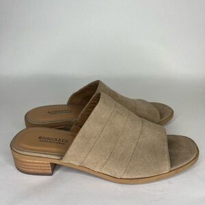 Roebuck And Co Heritage Supply Shoes Slides Women Size 7M Fabric Upper